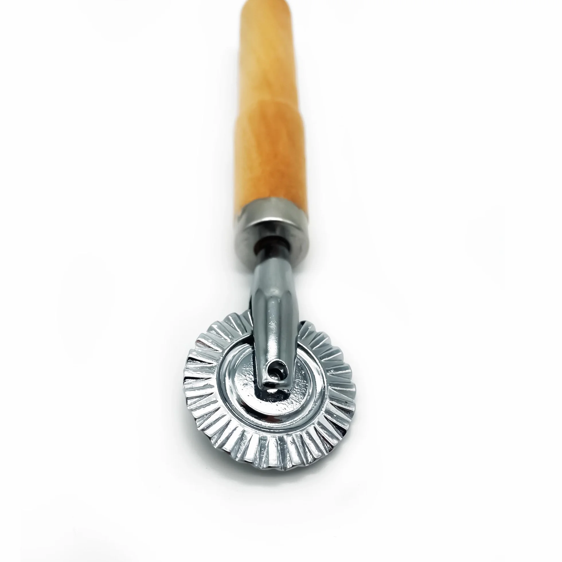 Plantvibes 3 cortadores de Ravioli con mango de madera y 1 cortador redondo - fácil de usar - ideal para pastelería