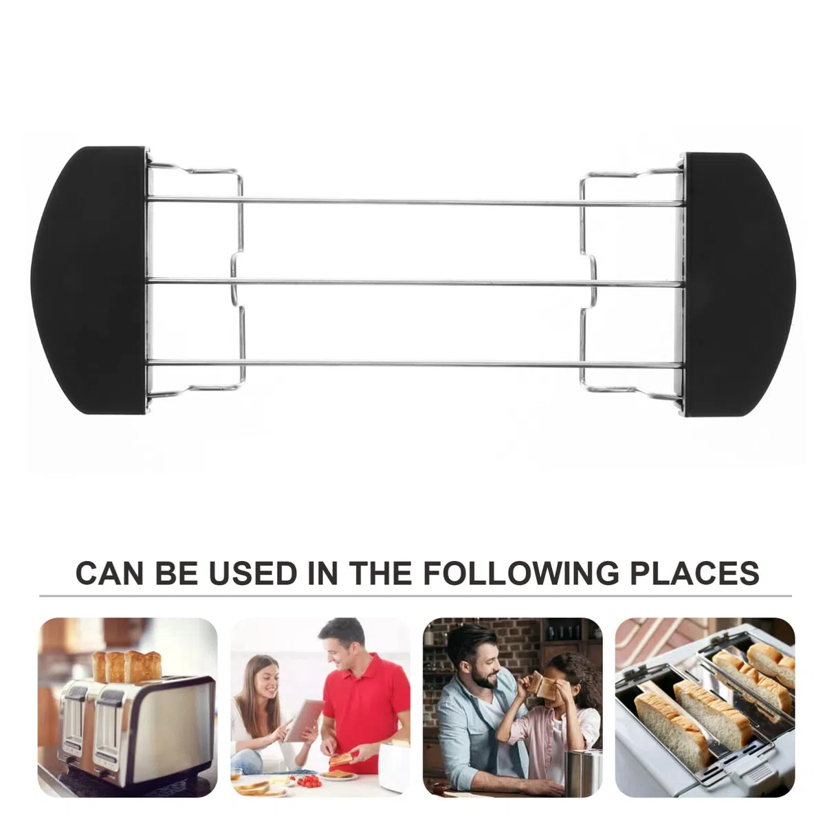 UPKOCH Bastidores De Calentamiento Para Tostadora Rejilla Para Sándwich De Acero Inoxidable Rejilla Para Tostadas De Soporte Para Rebanadas De Clip Para Sándwich Para Tostadora