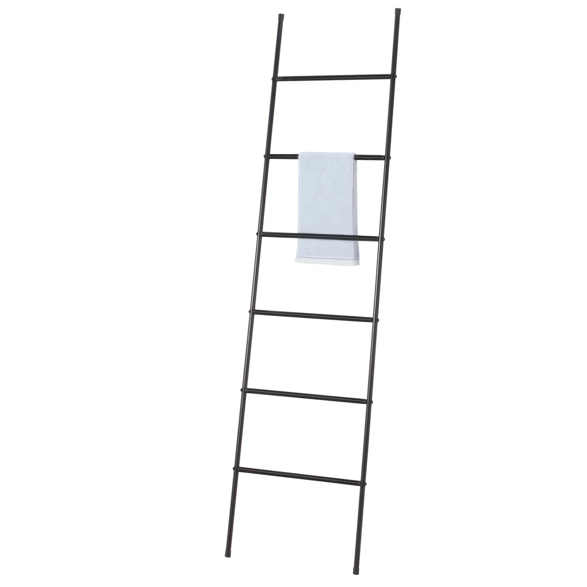 Toallero Escalera Jayden 6 Niveles Acero Negro MSV