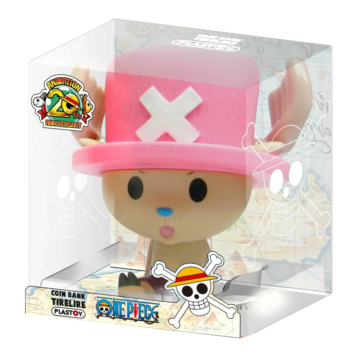Plastoy One Piece Hucha Chibi Tony-Tony Chopper - Plástico - 14 cm