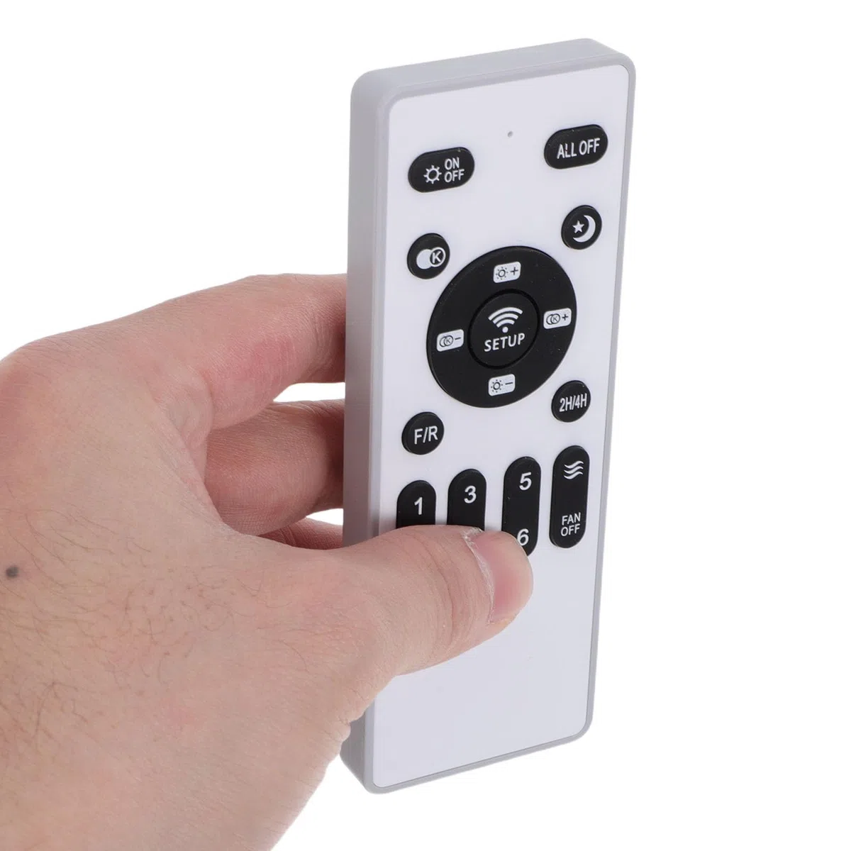 BETOOKY Transmisor Remoto para Ventilador de Techo Control Remoto Lámpara del Ventilador, Fácil Instalación y Compatibilidad para Celebracion Verano en Dormitorios y Oficinas