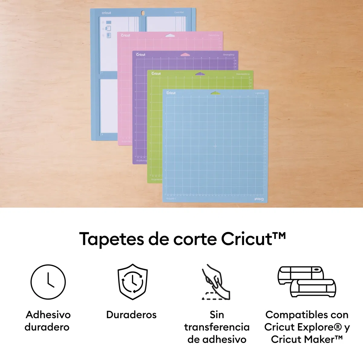 Cricut LightGrip Mat 12x12 (6 unidades)