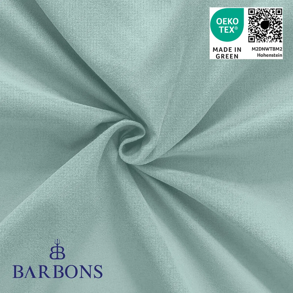 Sábana Bajera 120x190 / 200 Ajustable 100% Algodón Premium para Colchón Cama Individual Plus Piazza e Mezz Funda hasta 25 cm Certificado Oeko-Tex Sábanas King Size Verde 120 x 190/200 cm