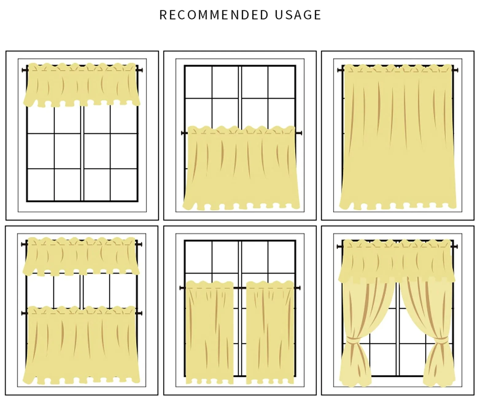 A.Monamour Cortina Cocina Ventana Puerta Corta Pequeña Algodón Granja Rústico Blanco Rojo Cuadros Blanco Encaje Bolsillo para Varilla Panel Cenefa Bistro para Dormitorio Café Baño Habitación Terraza