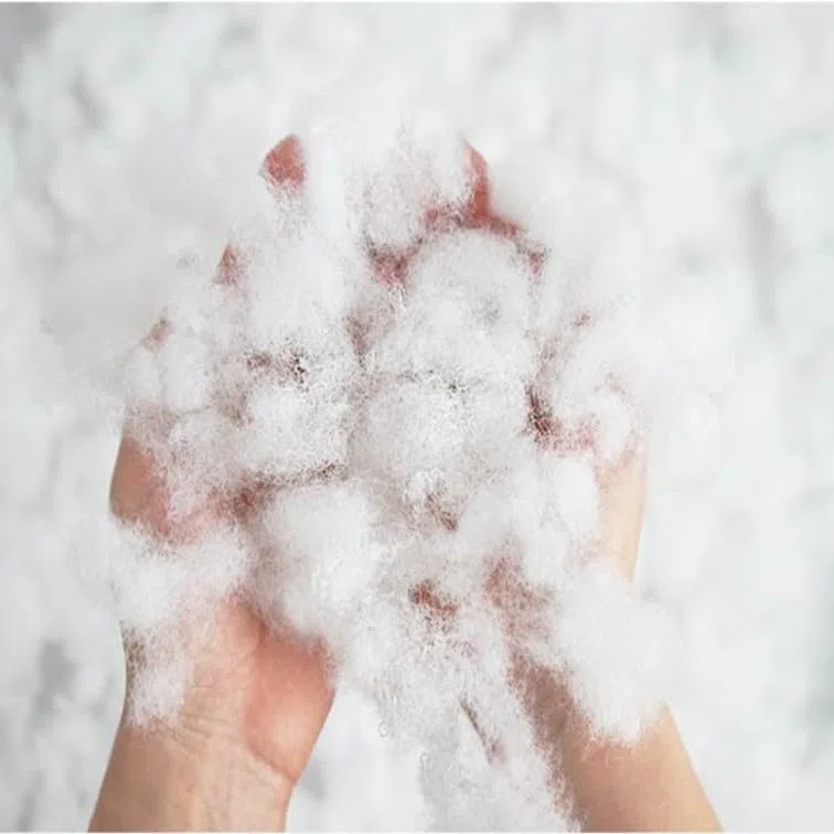 Genérico MARCAVI | Relleno de Microfibra de 2Kg para Cojines, Peluches y Manualidades con Interior Mullido – Relleno Fibra Hueca Siliconada Tacto Pluma, Esponjoso y Suave