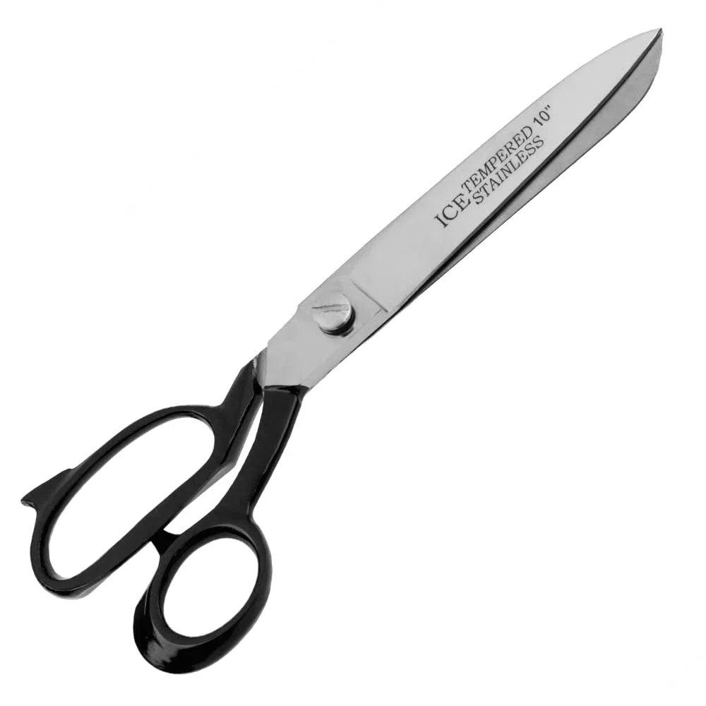 Tijera para tela - Tijera de costura - Longitud: 20,3 cm / 8 pulgada - cromada