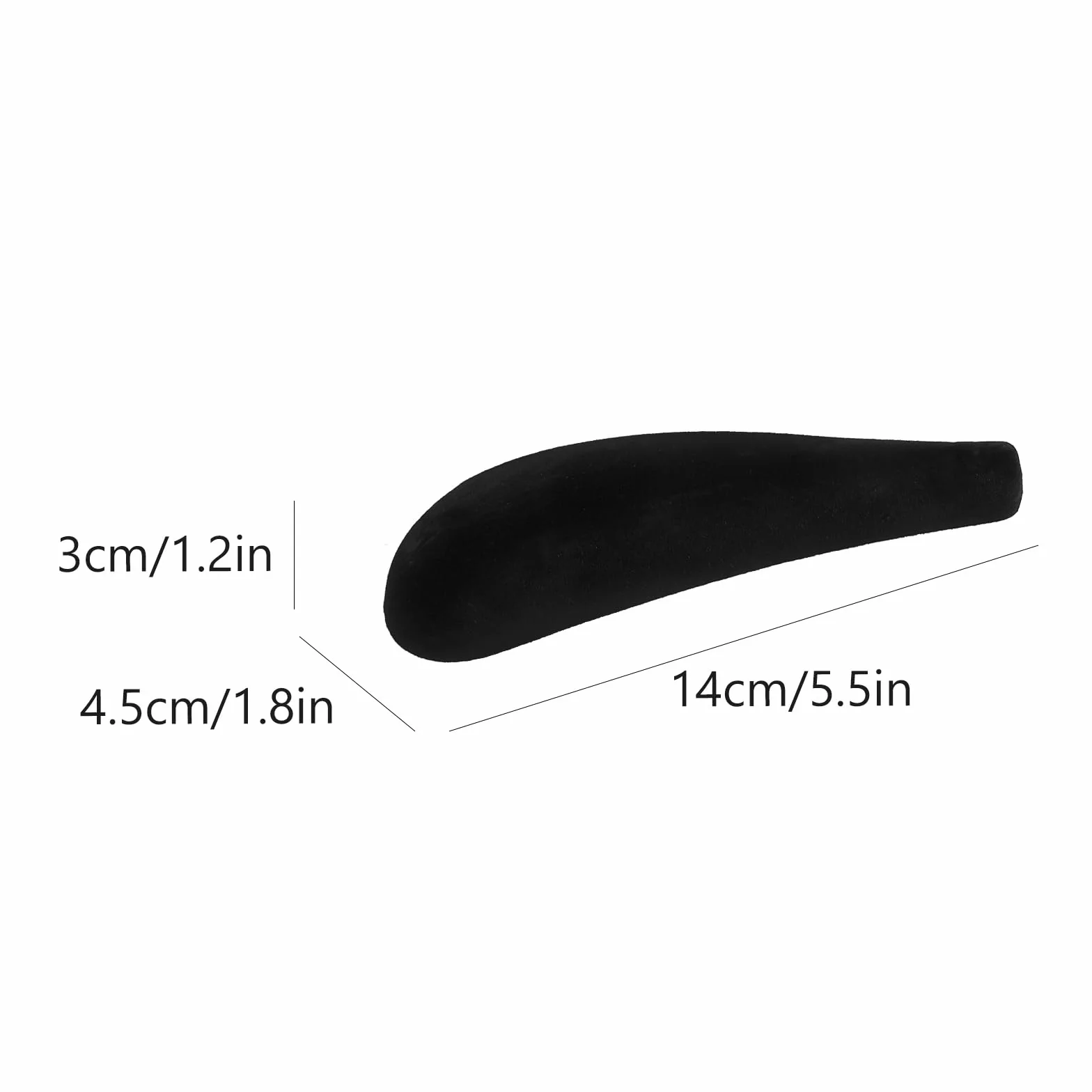 Alipis 10 Hombreras para Perchas De Ropa Soporte De Hombro Terciopelo Antideslizante 5.51X1.77X1.18 Pulgadas para Suéteres Trajes Y Prendas Delicadas Organización De Armario