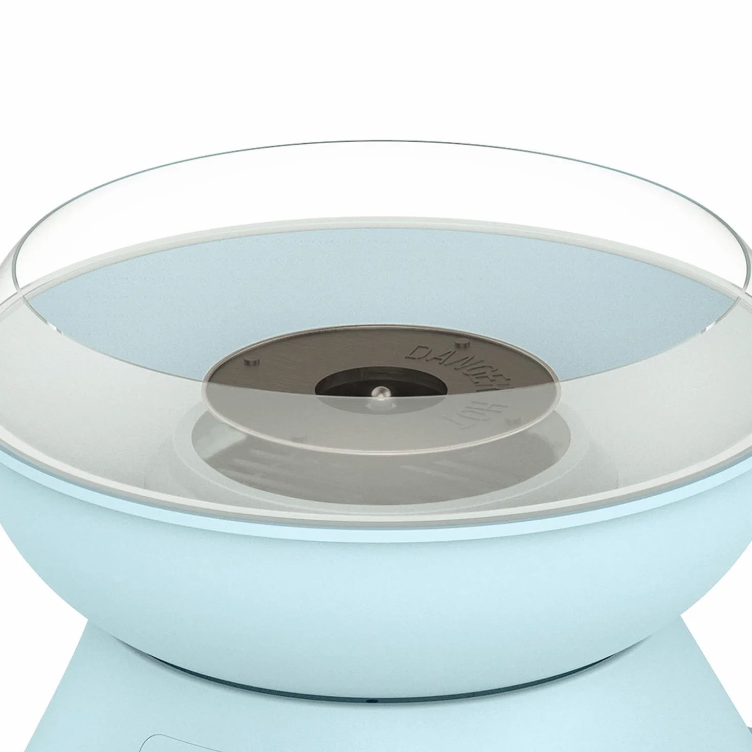 CREATE/COTTON CANDY MAKER/Máquina de algodón de azúcar Azul / 500W. diseño retro. patas antideslizantes. sitema de seguridad anti recalentamiento