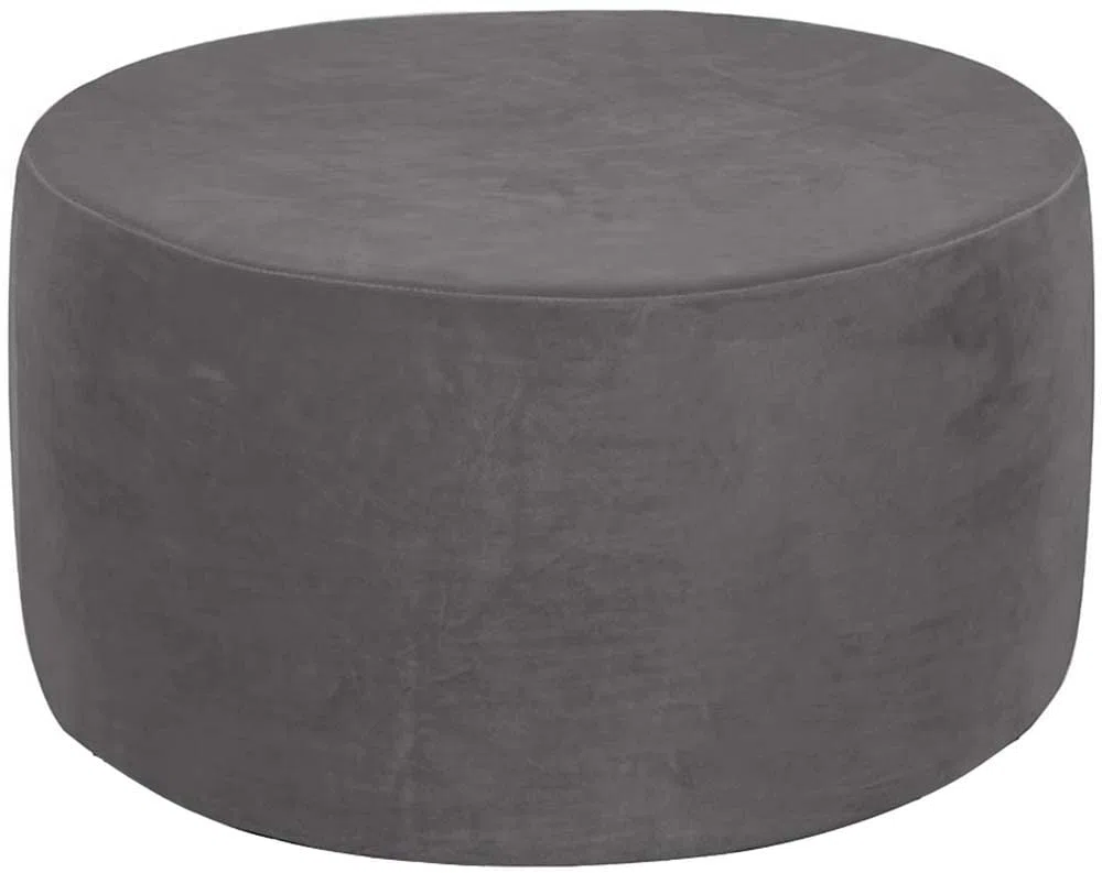 Terciopelo Funda Otomana Elástica Redonda Funda De Puff Modernas Funda Reposapies Polvo Retirable Lavable Funda De Reposapiés Cubierta Taburete Ottoman Cover Para Sala ( Color : A4 , Size : 76-104cm/3