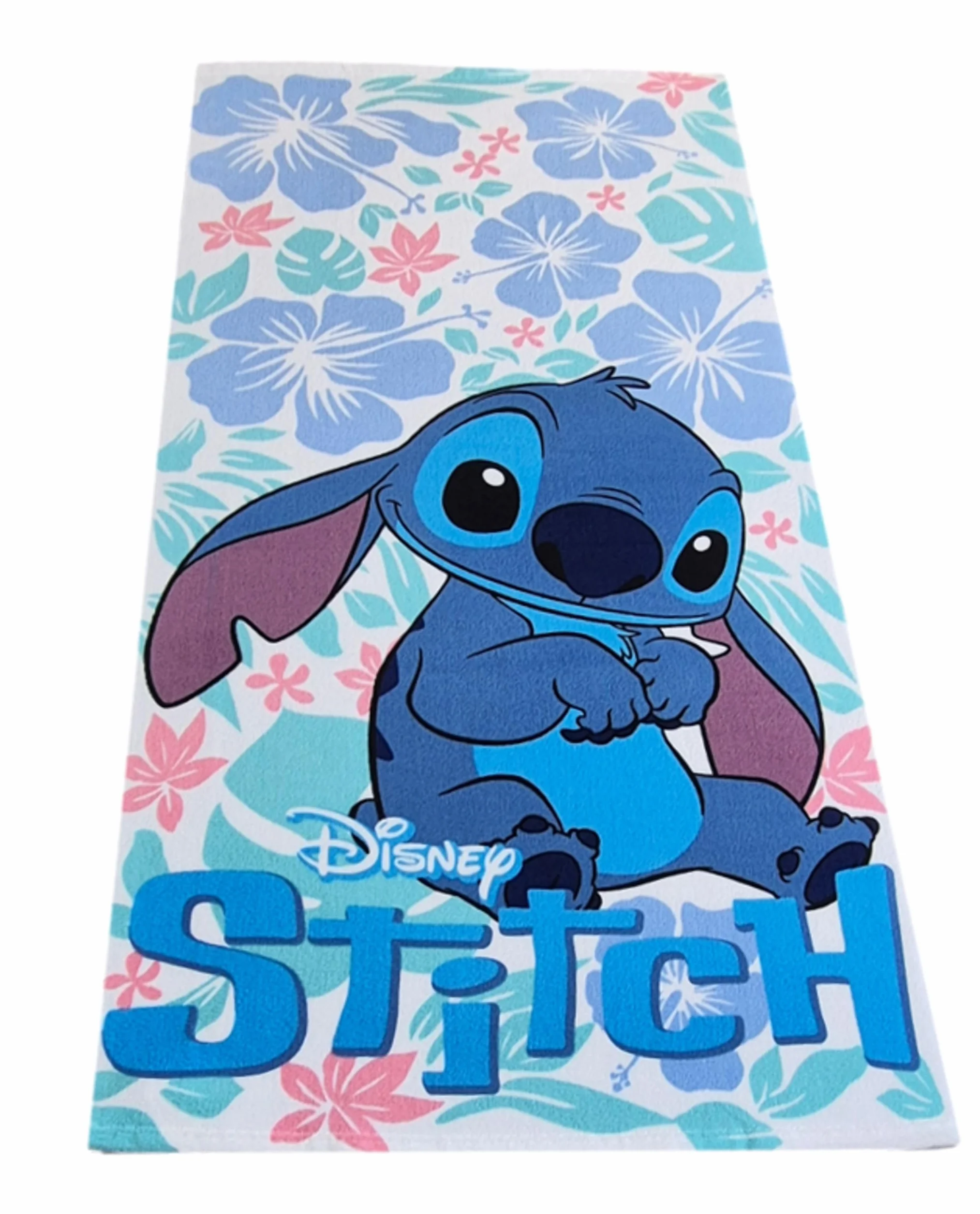 Theonoi Disney Lilo y Stitch - Toalla de baño infantil (70 x 140 cm, 100% algodón, certificado Öko Tex)