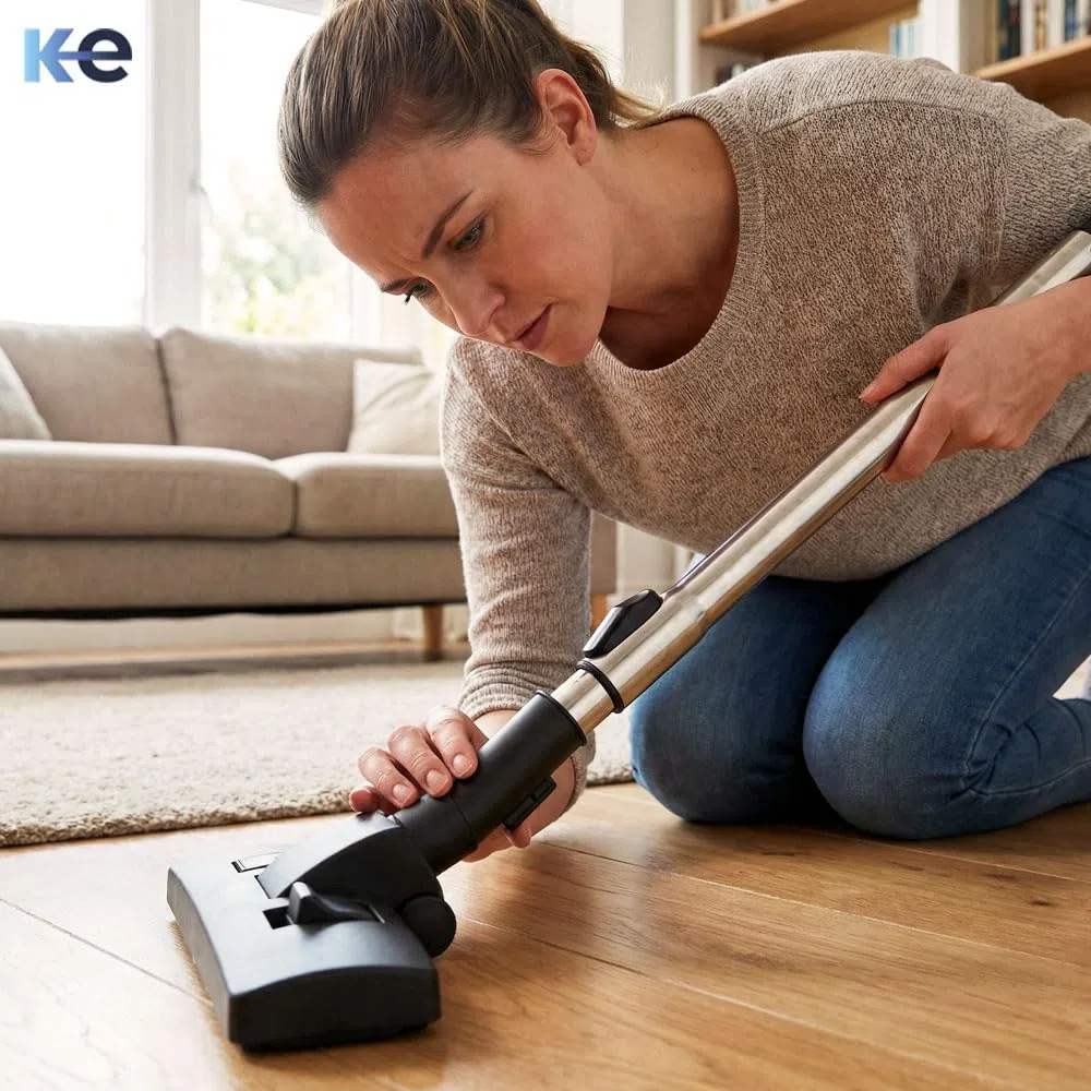 ANAKEL HOME Repuesto Tubo Aspiradora Universal Compatible con Aspirador AEG, Bosch, Miele, Philips, Rowenta... | Ø32 mm, Acero Inoxidable, Longitud Regulable 56.5-94 cm