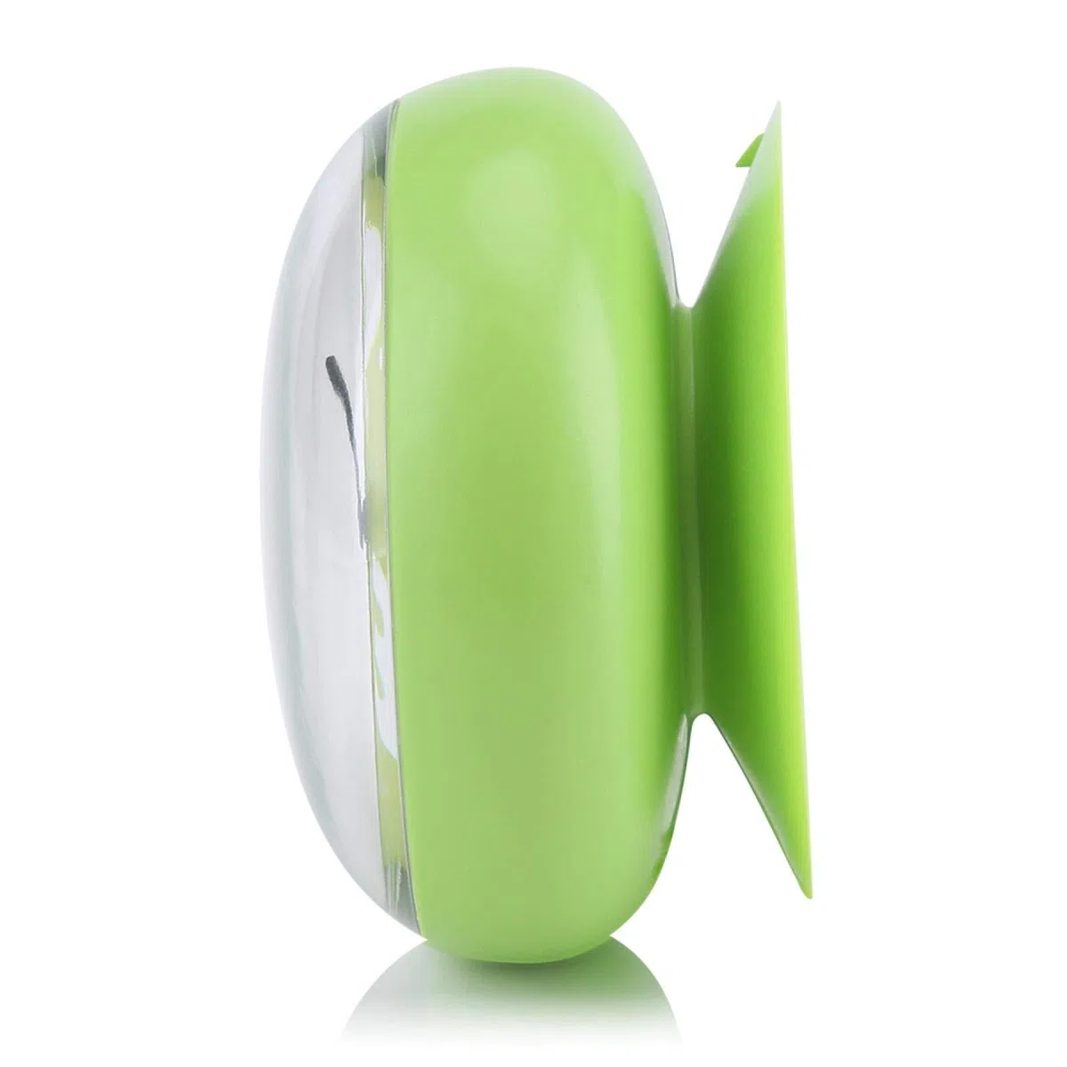 Baño Ducha Reloj de Pared, Ventosa Reloj de Pared Impermeable Succión Pared Ventana Espejo Baño Ducha Reloj Accesorios para Ducha Cocina Baño(Verde)