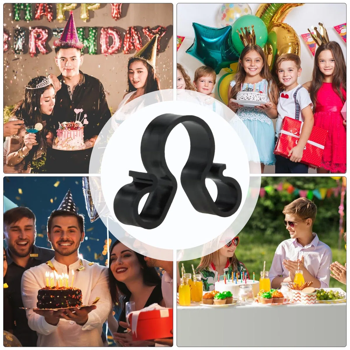 Bengala para botella de champán, multifuncional, clips de bengala para velas, bodas, cumpleaños, celebraciones, ceremonias, clubes, hogar, cocina