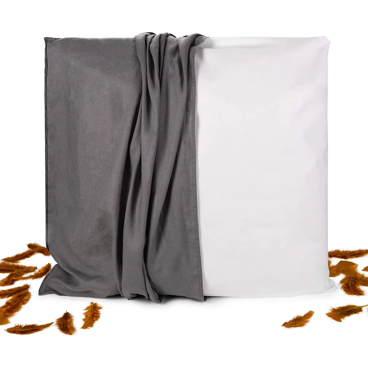 Blumtal Set de 2 Fundas de Almohada Antiácaros para Alérgicos - Funda de Almohada 40x80 cm - Funda Protectora Antiácaros Lavable