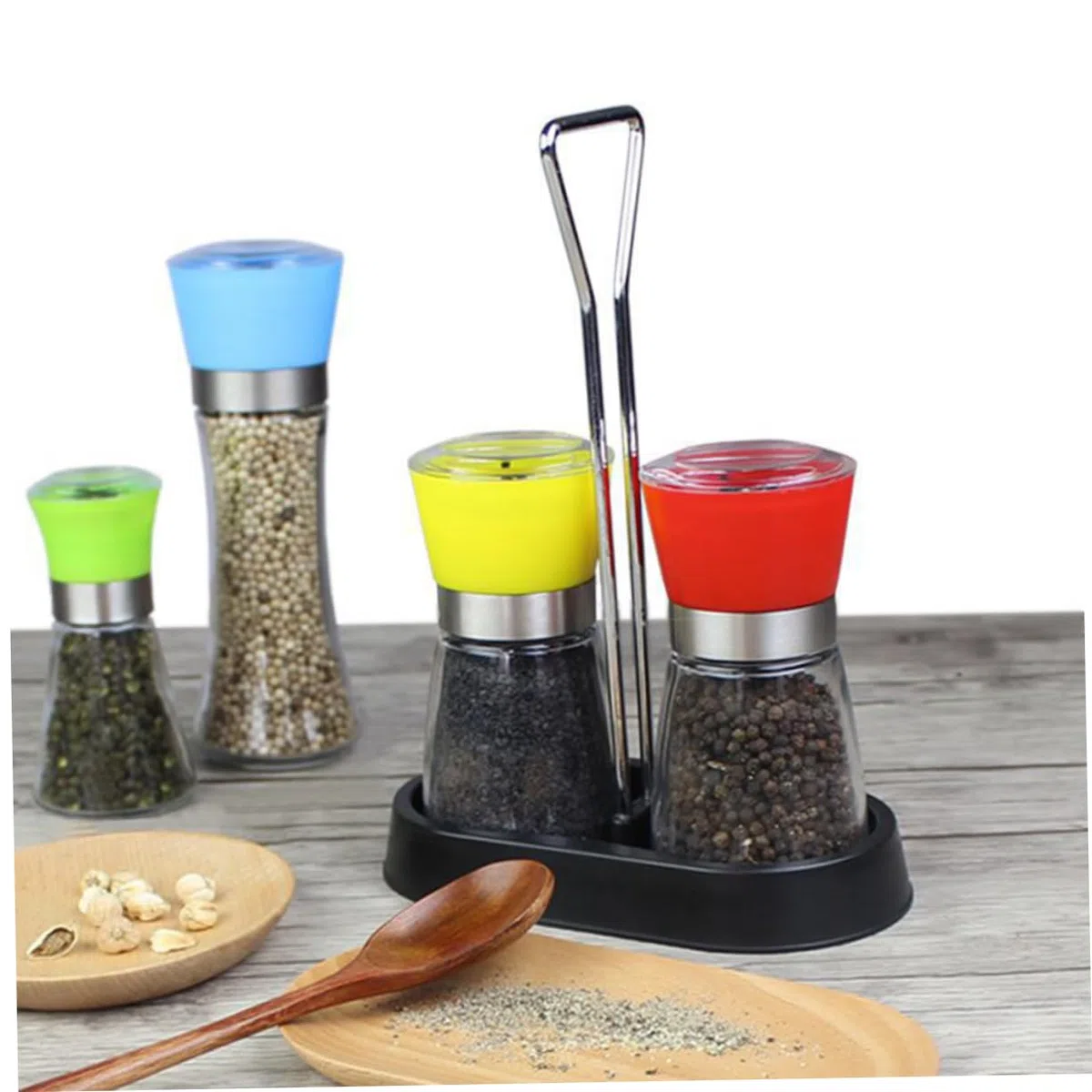 Rejilla Para Especias Soporte Organizador Estante Para Cocina Botellas Armario De Despensa
