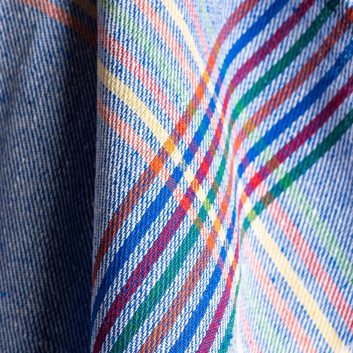 12 Paños de Cocina Sarga, Paños de Cocina de algodón, Toallas de Cocina absorbentes Lavable a Maquina, Juego de 12 paños de Cocina Suaves y duraderos, 56x56cm Fabricado en España (Azul)