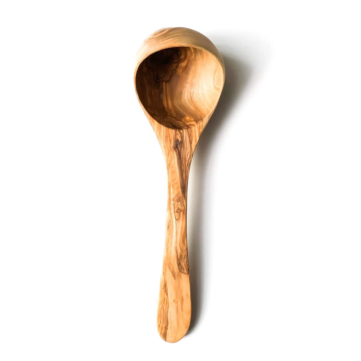 Cucharón de madera de olivo (25 cm)