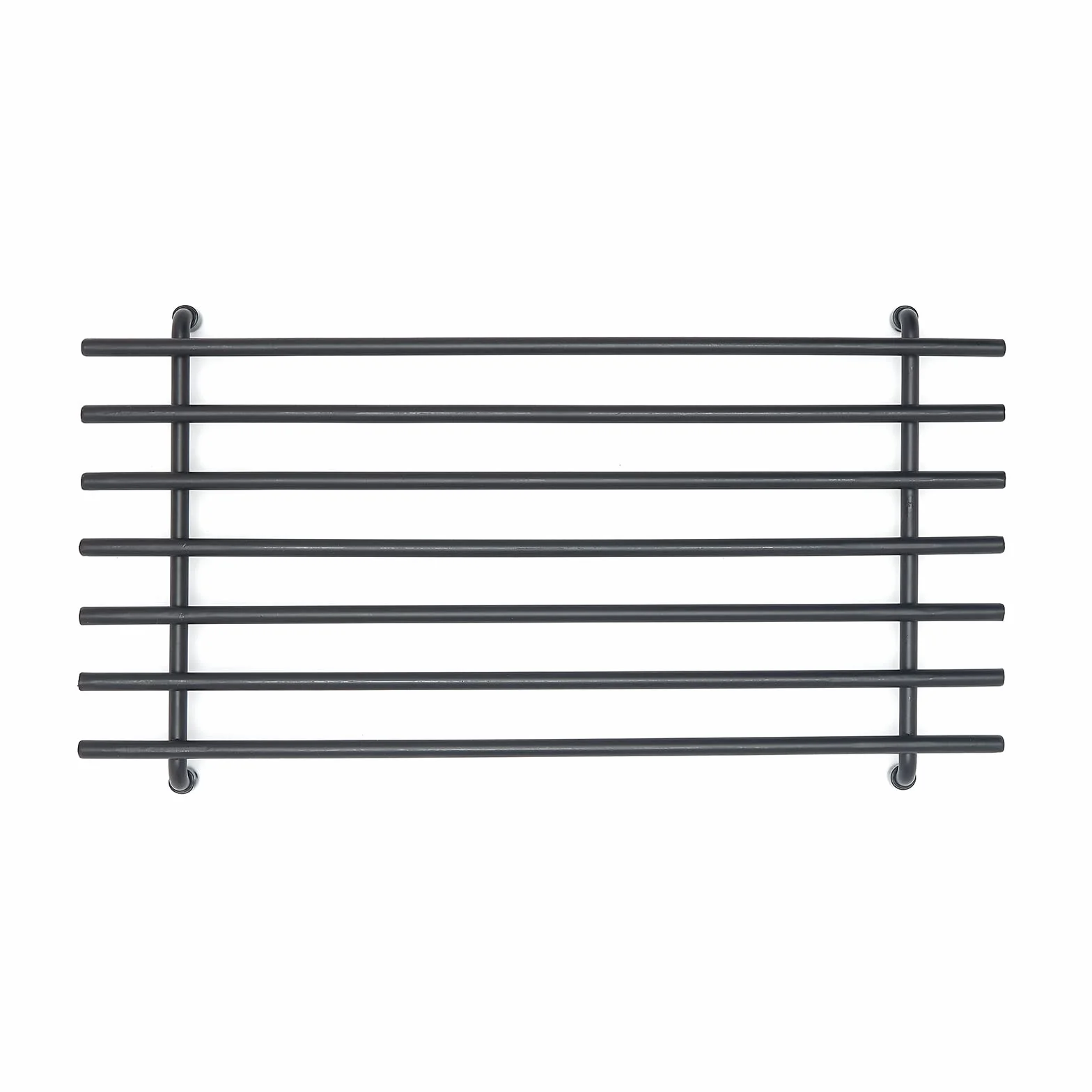 simplywire – Soporte de Rejilla Metálica – Resistente al Calor – Protector de encimera de Cocina – Grande - Acero Recubierto de Polvo Negro