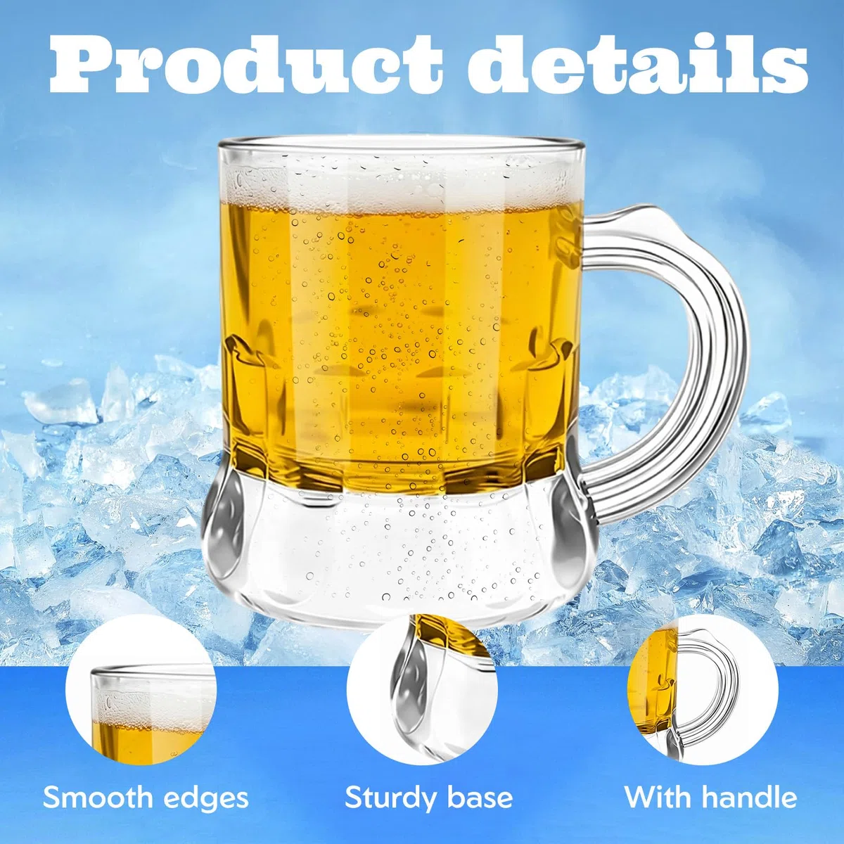 25 Piezas Vasos de Chupito con Asa, 30ml Reutilizable Vasos de Chupito para Soltero Fiesta Temática de Carnaval Boda Cumpleaños
