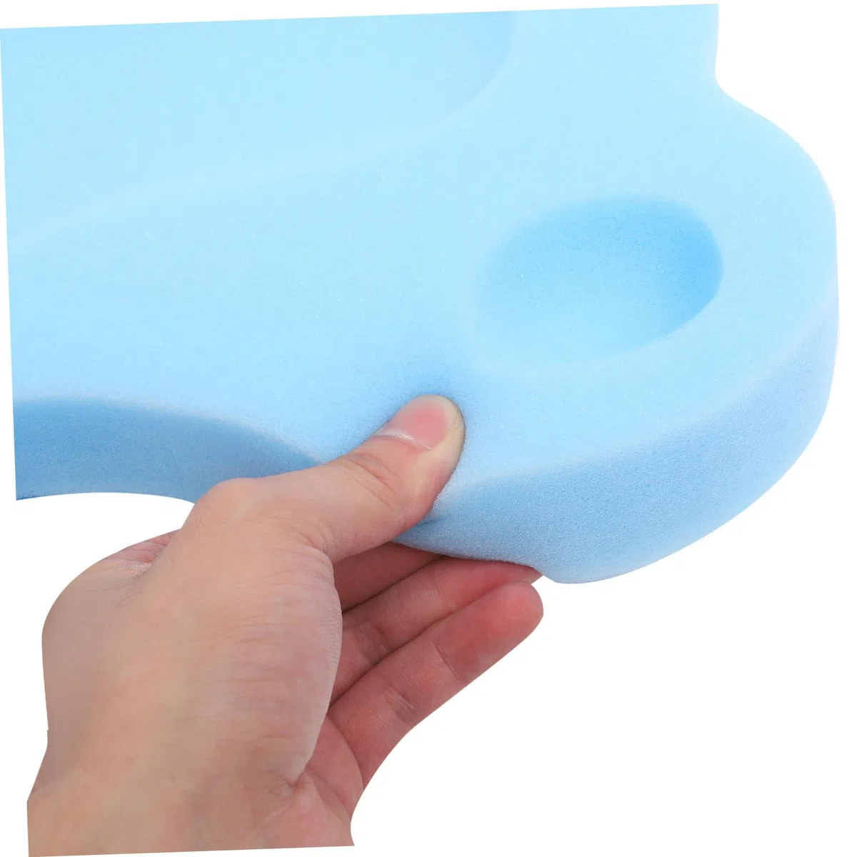 Esponja de Baño Antideslizante para Ñiño, Cojín de Esponja Grueso, Soporte Ergonómico para Recién Nacido, Material Seguro, Alfombrilla para Bañera Infantil, Uso en Color Aleatorio
