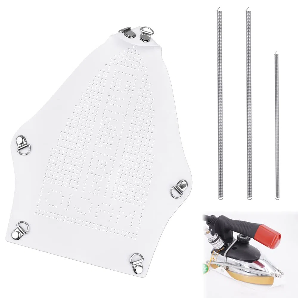 Proteccion Suela Plancha Suela Teflon Plancha Teflon Plancha Base Suela Protectora para Plancha de Ropa Suela Protectora Plancha para Proteger Tu Ropa Plancha, No Pegue No Brillos, Blanco