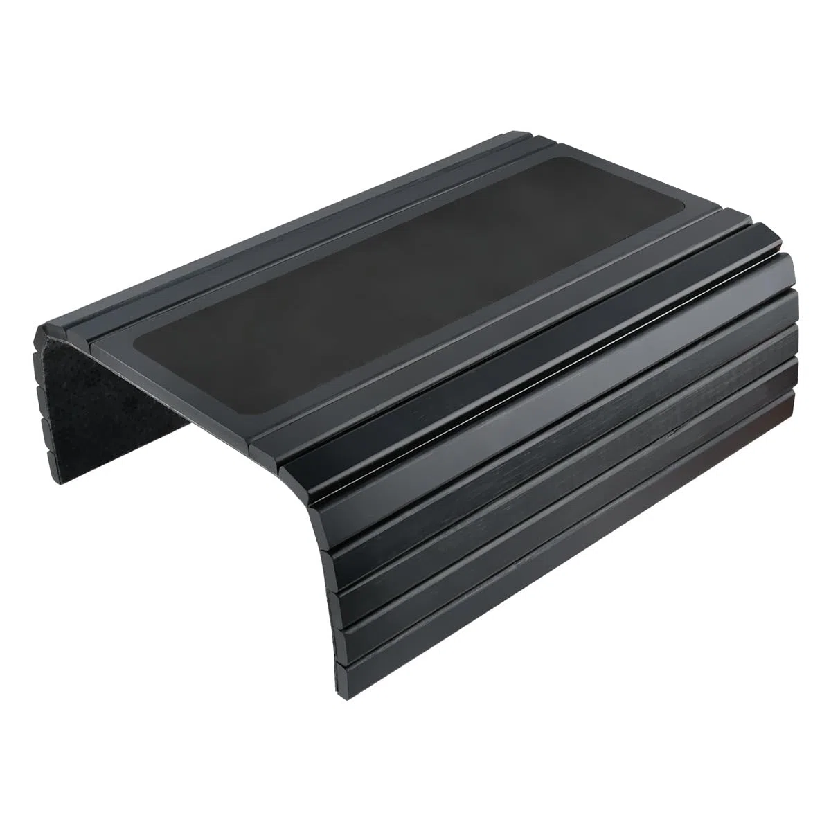 34 x 41,5 cm, bandeja de sofá flexible de madera para reposabrazos de sofá, bandeja de sofá, bandeja para reposabrazos, organizador antideslizante para sofá, bandeja con base antideslizante