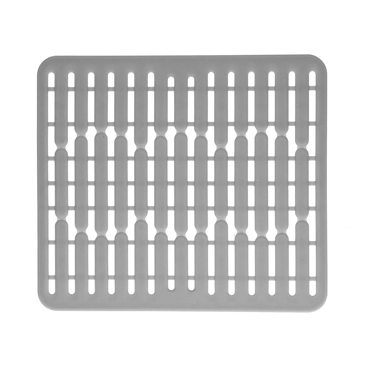Alfombrilla para fregadero, alfombrilla para secar platos, alfombrilla para drenaje de cocina de silicona multiusos, Protector de almohadilla resistente al calor y antideslizante(1#)