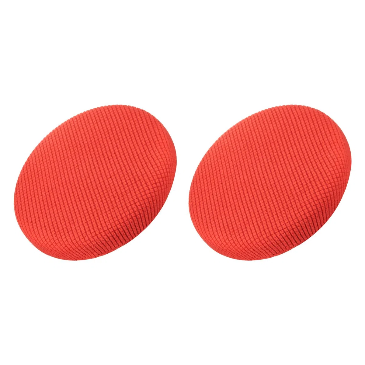 QUARKZMAN 2uds Mejoradas Redondo Fundas para Bar Taburete y Silla Naranja