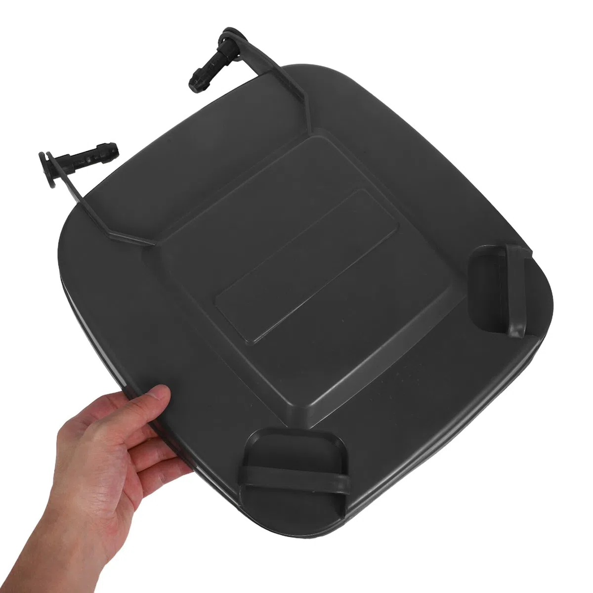 VALICLUD Tapa de Basura de Plástico Ligera y Fácil de Instalar para Cubo de Basura de 30 L, Adecuado para Cocina y Jardín, Resistente y Funcional para Gestión de Residuos