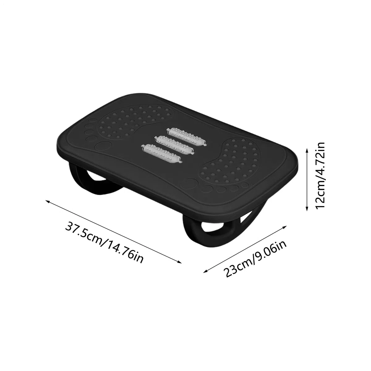 Reposapiés Bajo Escritorio, Taburete Ergonómico de Soporte para Silla, Taburete Con Ruedas Para Relajar Piernas En Hogar Escuela