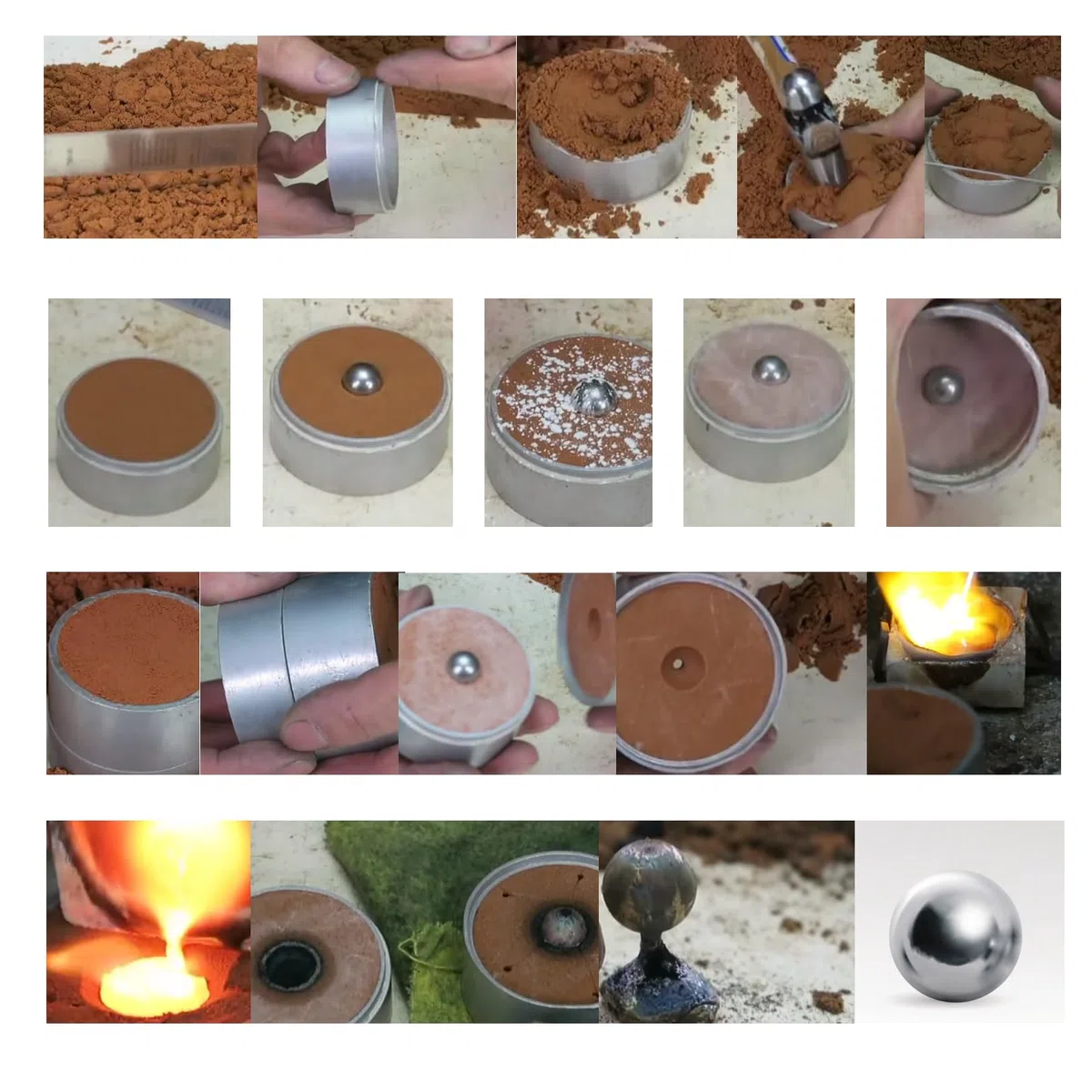 Molde de fundicin de metal casting sand caja de de fundicin de aluminio de aleacin de fundicin de joyera herramienta de fundicin de arcilla para Delft metal casting sand Machine à fondre