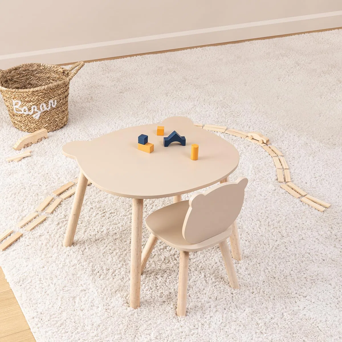 Atmosphera - Silla Osito suavidad Madera Natural