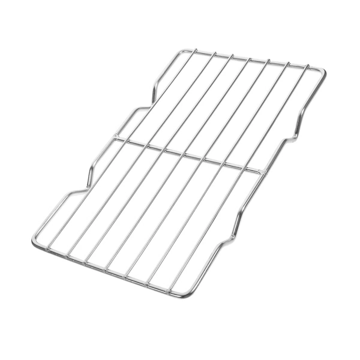 IMIKEYA Rejilla para Hornear y Parrilla De Acero Inoxidable 38x28 Cm, Rejilla De Enfriamiento De Pan Patas, Malla Fina para Cocinar y Asar, Apta para Alimentos Delicados, Uso Cocina y Barbacoa