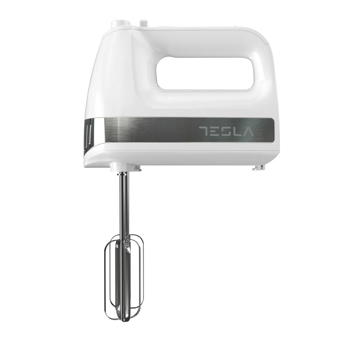 Tesla Batidora de Mano MX500WX, 500W, 5 Velocidades, Función Turbo, 2 Varillas + 2 Ganchos, Blanco