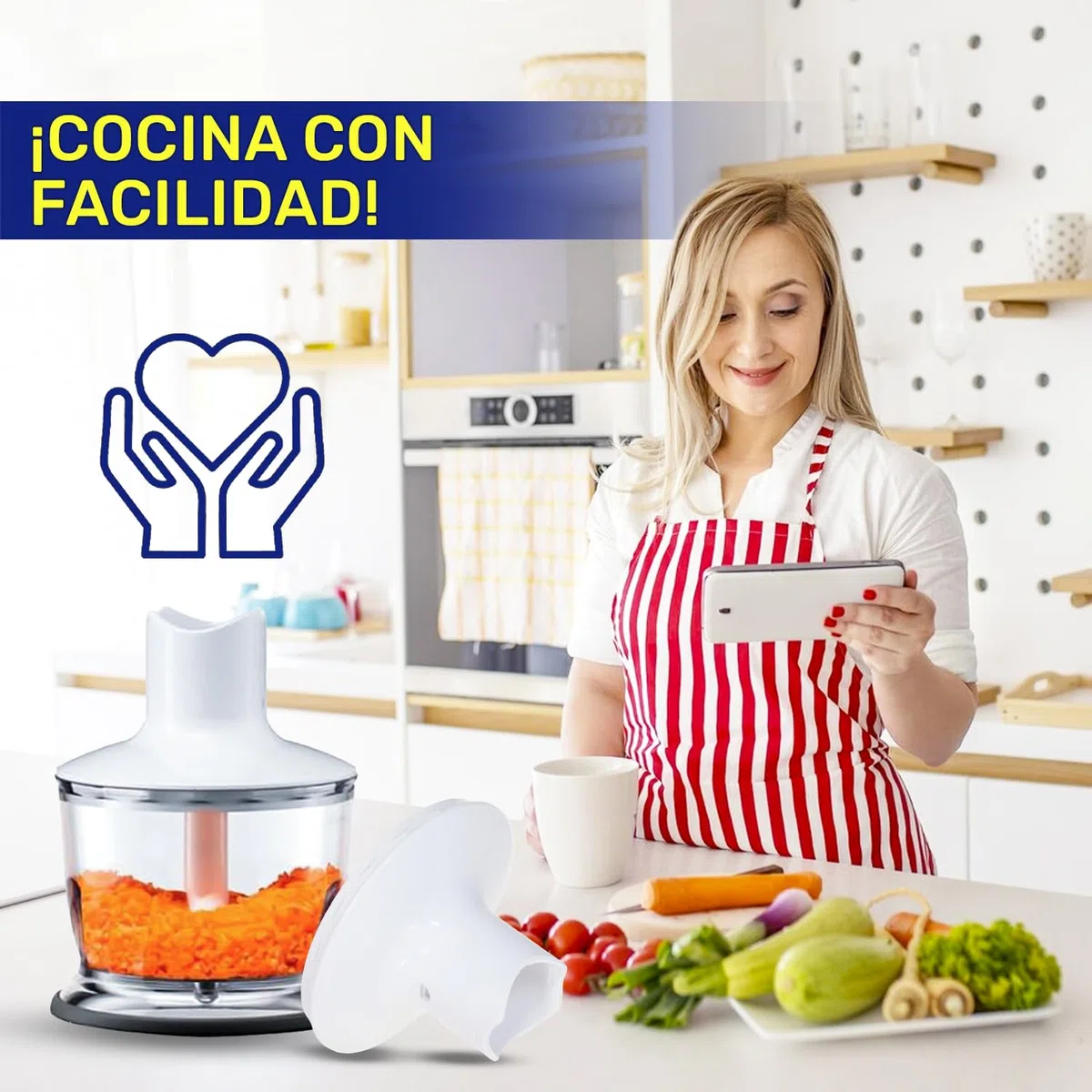 MONTERAL Tapa para la Batidora con Código Original BR67050135 para Braun - Garantía 10 Años