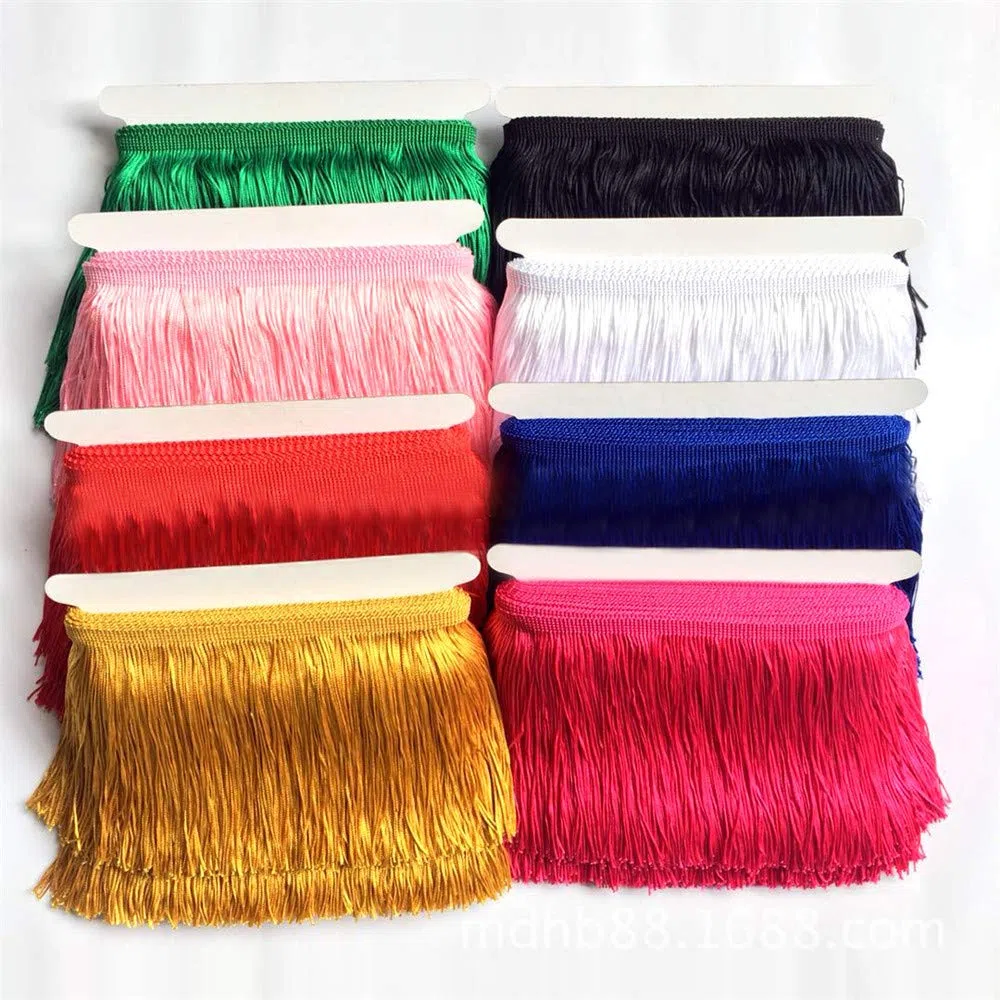 Flecos para Manualidades y Danza - 10 Metros, Cortados para Costura, Disfraces y Accesorios Latinos (Oro Oscuro, 10 cm)