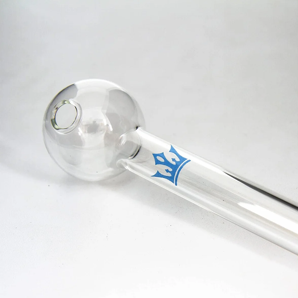 Tubo de vidrio quemador de aceite de 4.5 pulgadas, tubo de aceite de vidrio grueso transparente (4 piezas)