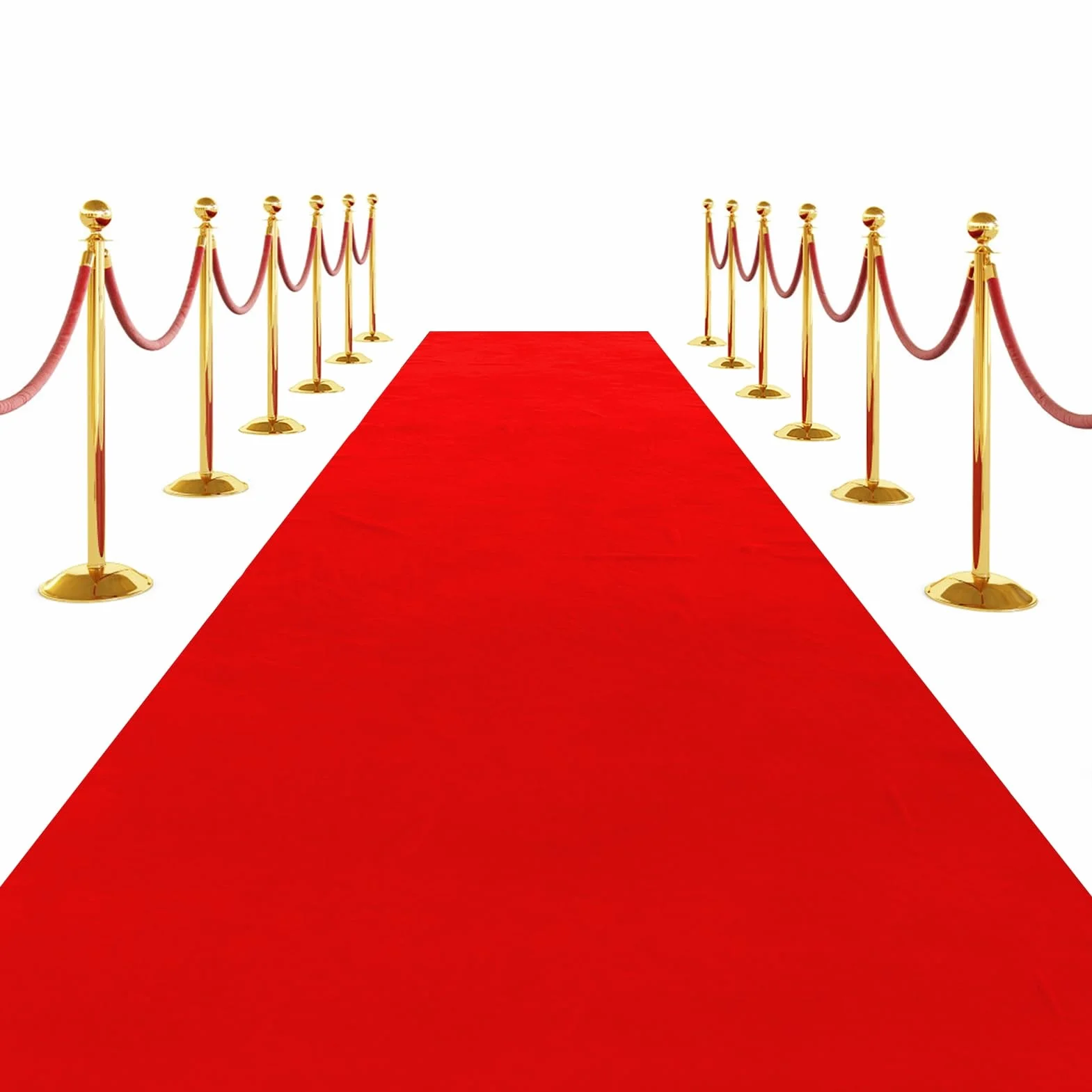 SK Studio Corredor de Pasillo de Boda Corredor de Pasillo para Interior y Exterior, Corredor de Piso de Pasillo, decoración de Alfombra, Rojo, 1 x 3 m