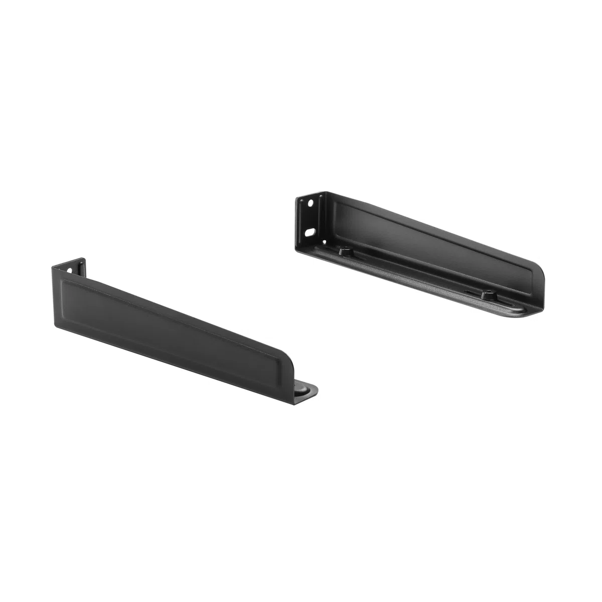 PureMounts soporte para microondas, soporte de pared, soporte universal para microondas y hornos de hasta 30 kg, soporte para microondas de pared, negro