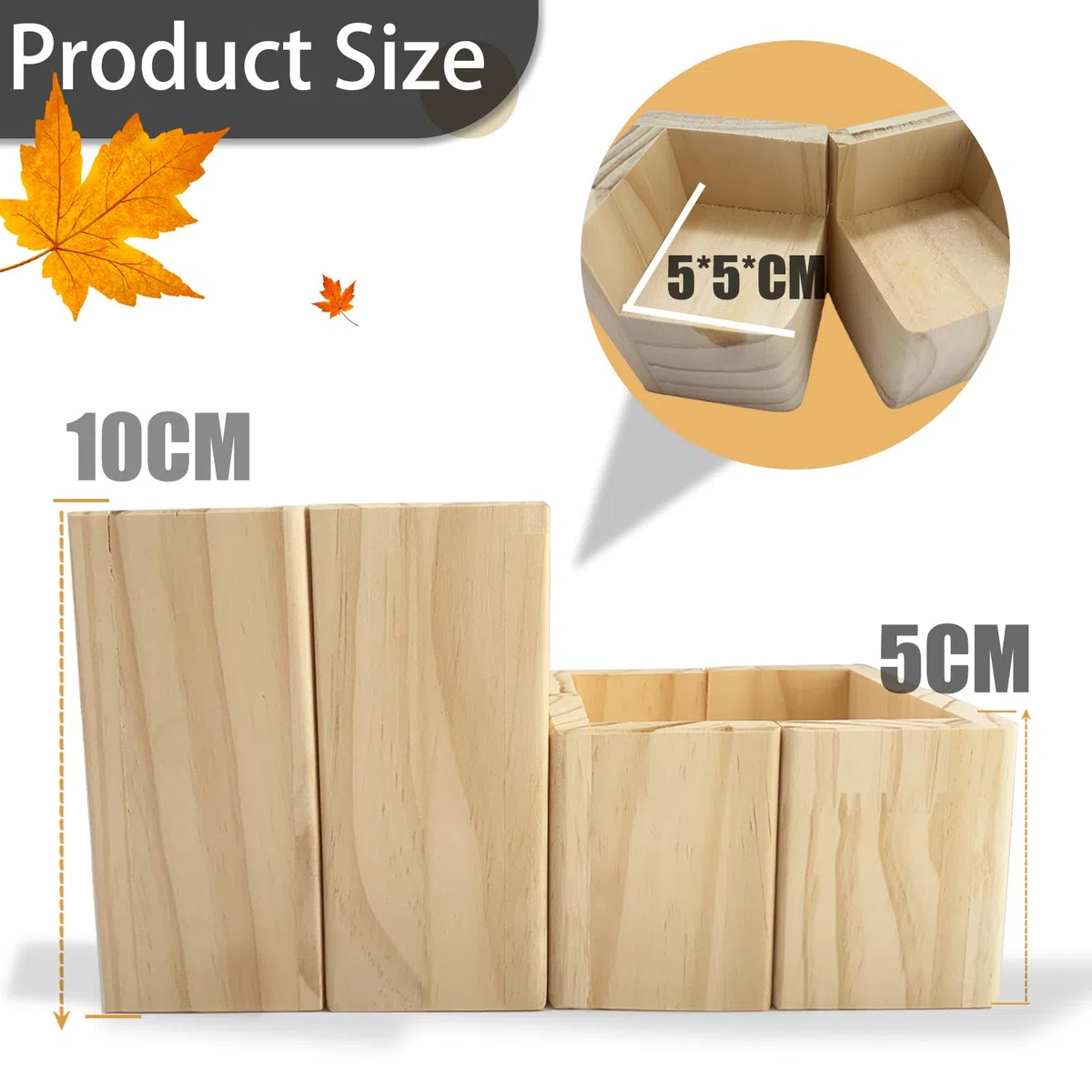 4 Pack Uping Elevador de Muebles, Elevadores Ajustables para Camas Mesas Mobiliario Elevadores de Muebles de Altura, Elevadores de Cama (5 * 5 * 5cm)