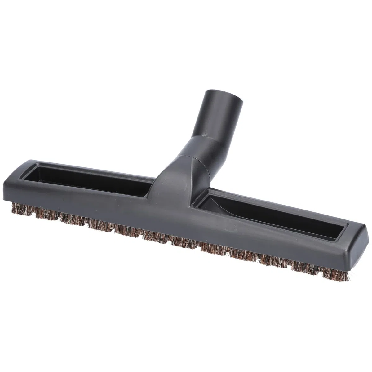 McFilter | Universal 32/35mm boquilla para suelos duros Boquilla para aspiradora 360 mm extra ancha compatible con Siemens, Bosch, Miele, 2 ruedas, crin suave