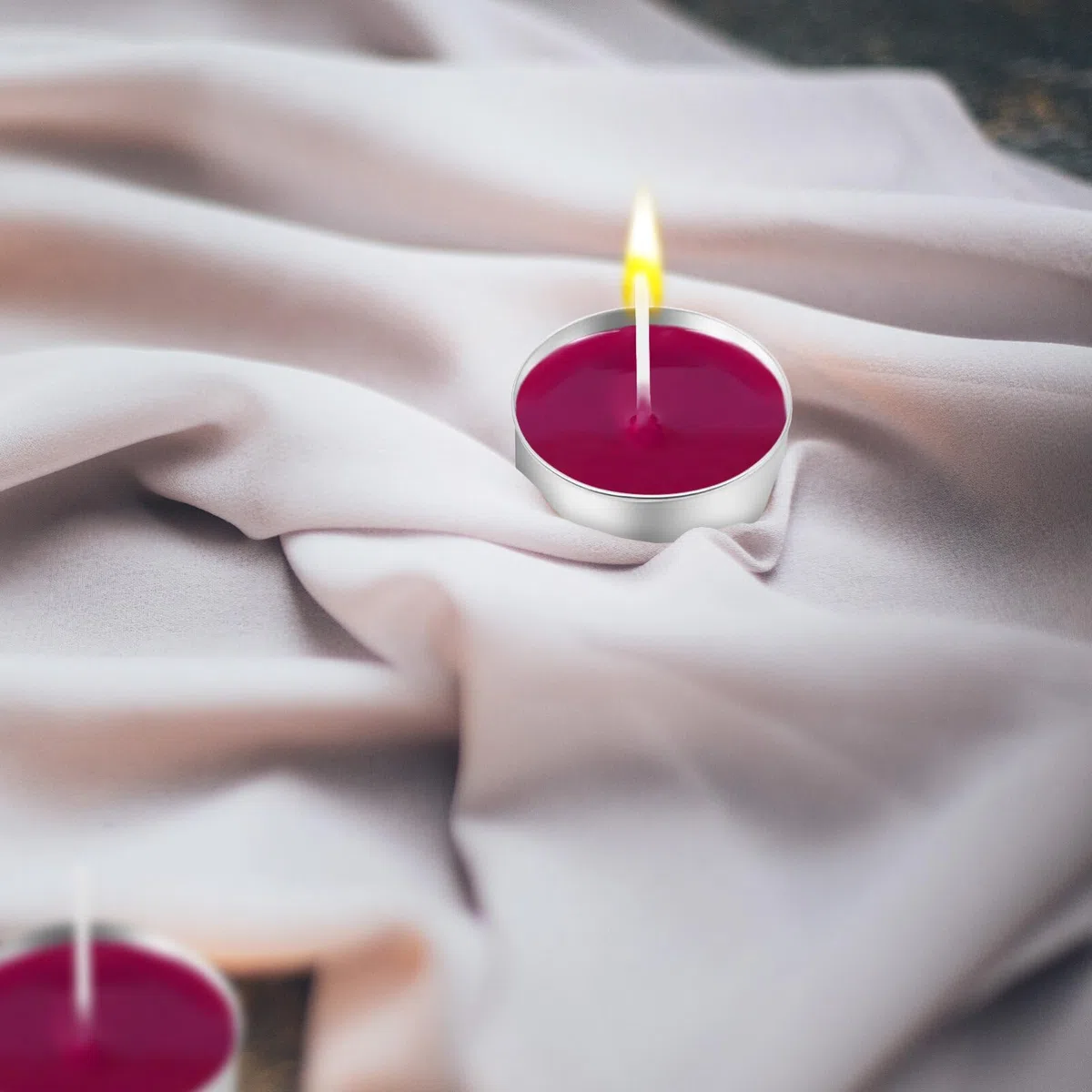 EXCEART 150 Vasos De Aluminio para Velas De Té - Tarros Vacíos, Latas De Metal Con Mechas - Recipientes y Molde para Velas