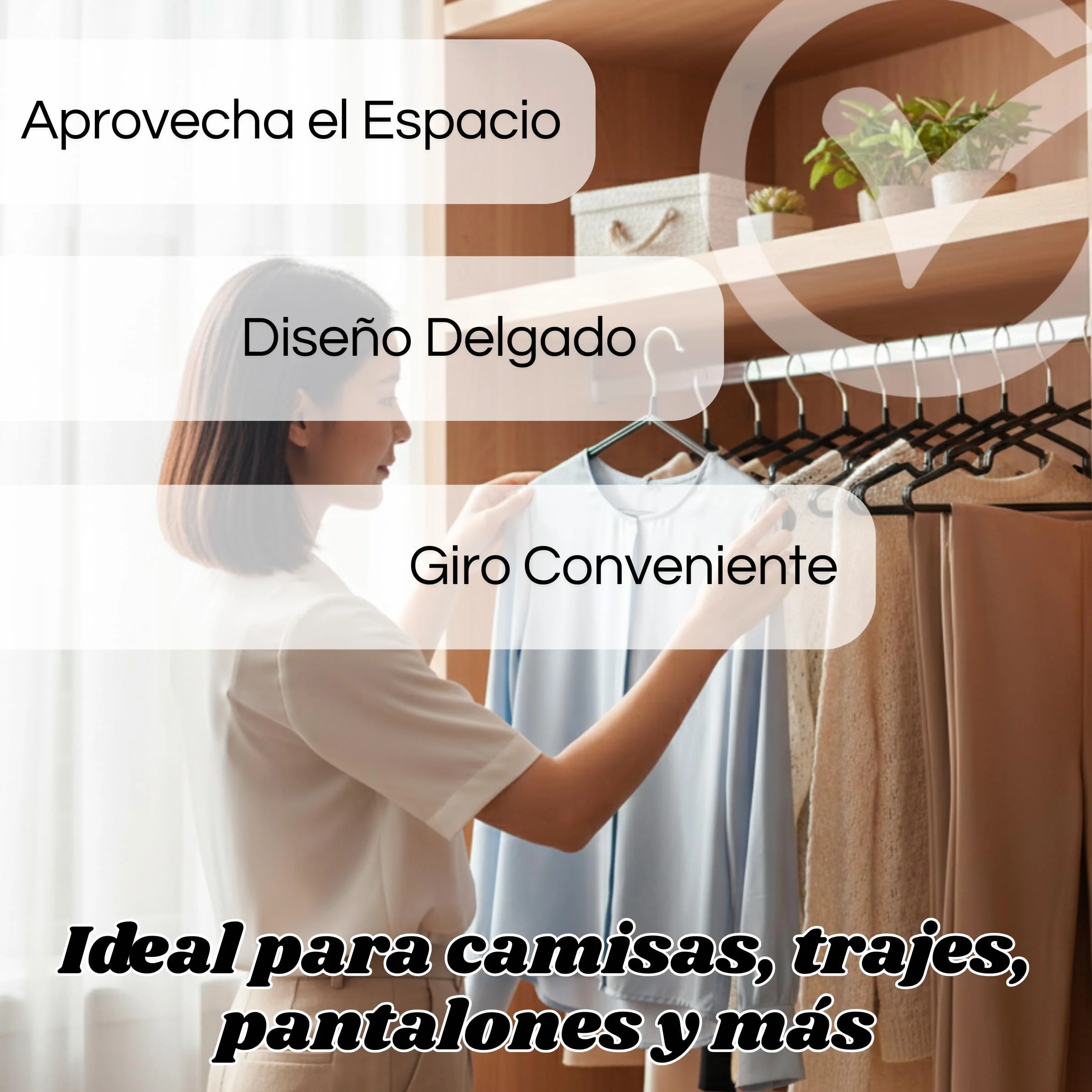 Weida | Paquete de 50 Perchas metálicas Antideslizantes | Recubrimiento de Goma Suave, Delgadas y Resistentes |Ideal para Pantalón, Camisa, Traje |40.5X 19.5 cm (Negro)