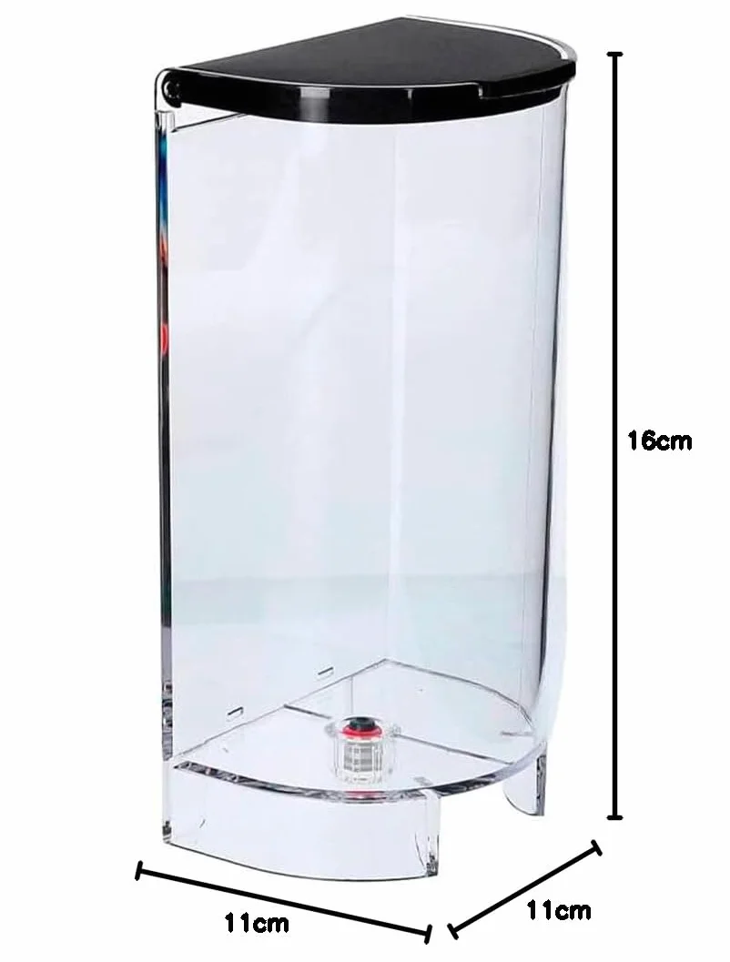 ANAKEL HOME Repuesto Depósito Agua Cafetera MS-624403 Compatible con Cafetera Nespresso Inissia | Tanque de Agua, Plástico Resistente, Incluye Tapadera, 0.7L