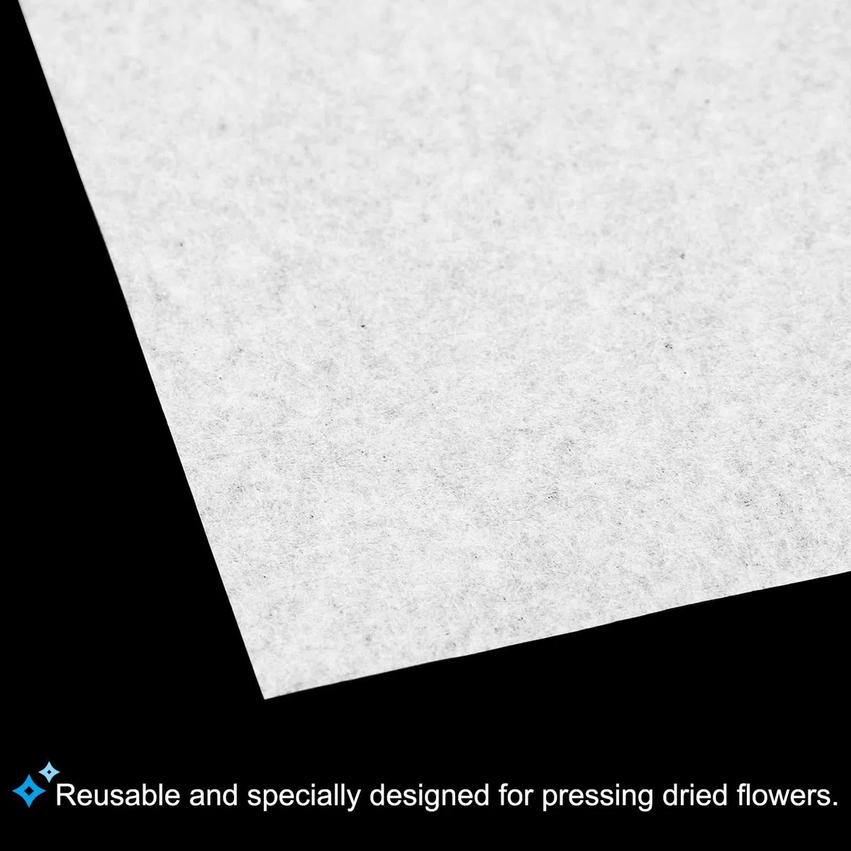 PATIKIL 12"x8" Flor Prensa Papel, 1 Juego/30 Hoja Recarga Revestimiento Secante Papel Absorbente Reutilizable Secante Papel para Bricolaje Arte Artesanía Recortes Álbum