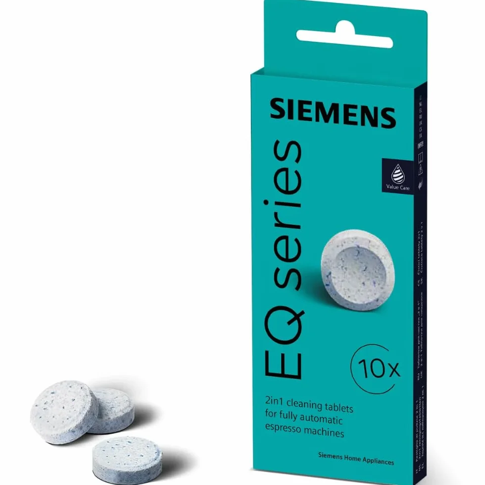 Siemens TZ80001 - Pastilla limpiadoras para cafeteras