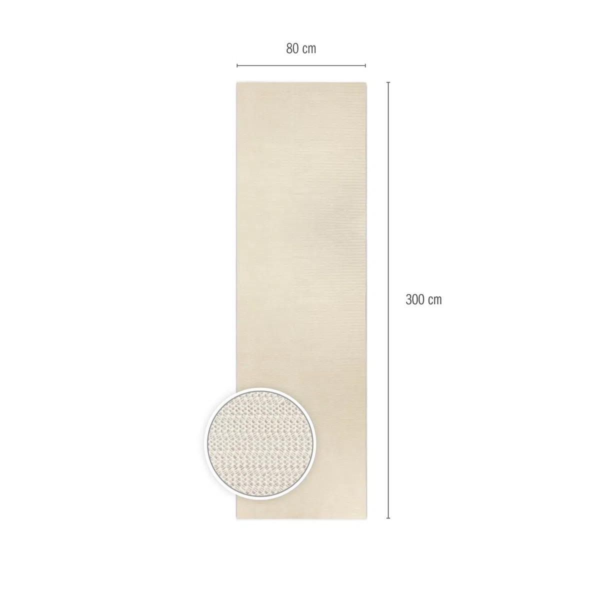 TT Home Alfombrilla Antideslizante Base para Alfombra Rejilla contra Deslizamiento, Tamaño:80x300 cm