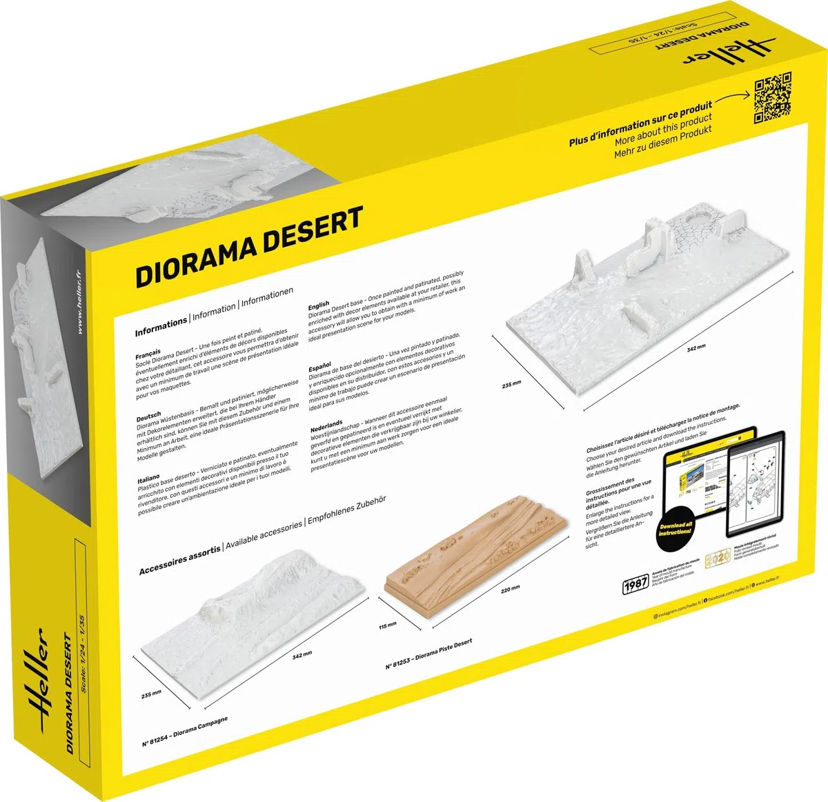 heller HEL81255 Kit de modelo, varios