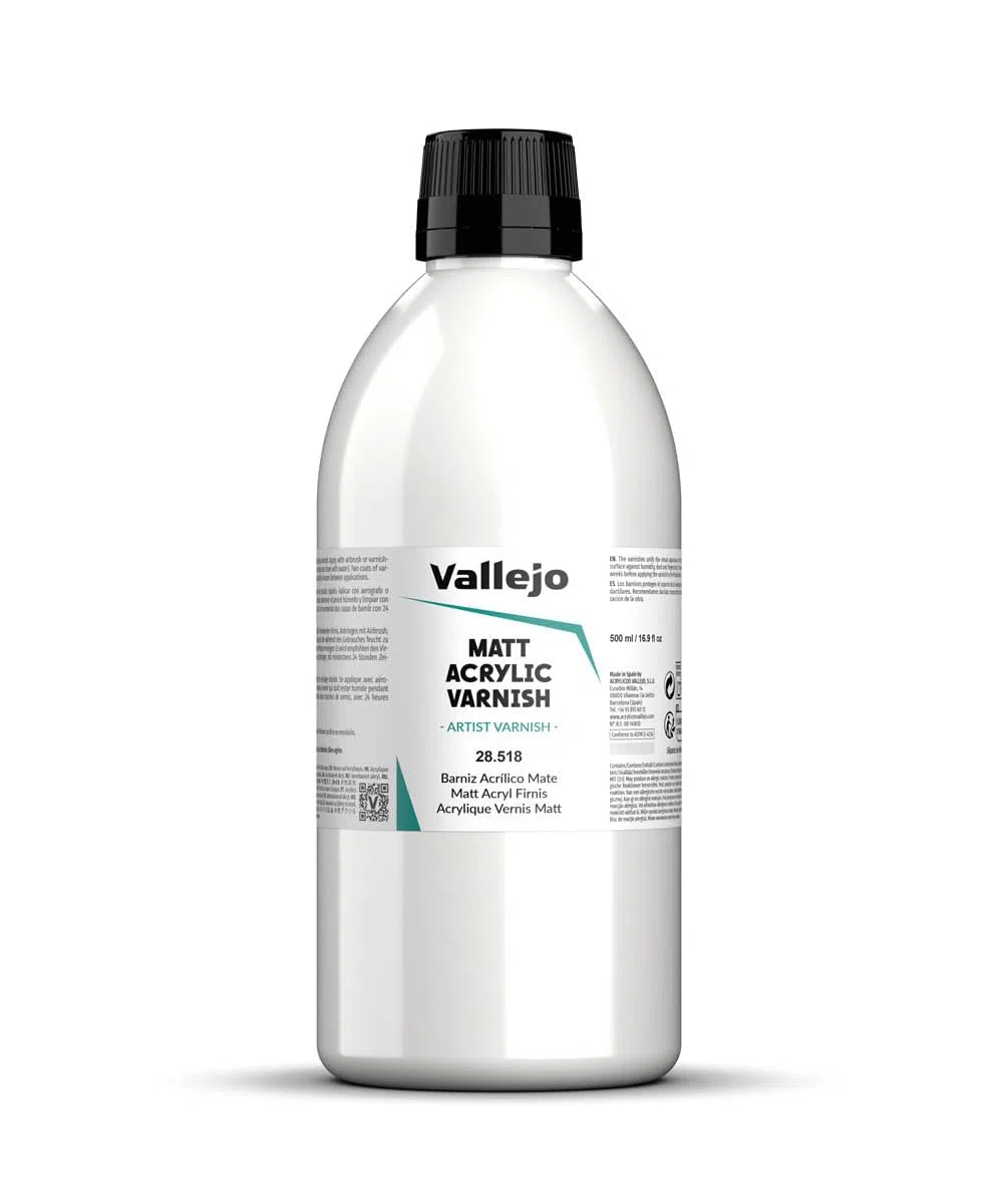 Vallejo Liquid Varnish - 500ml Matt