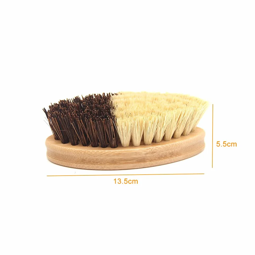para Cepillo de Alimentos Cepillo de fregado de Verduras,Mango de Madera Duradero y Suave para Verduras.Cerdas de Palma/sisal Herramientas de Limpieza de Frutas excepcionales